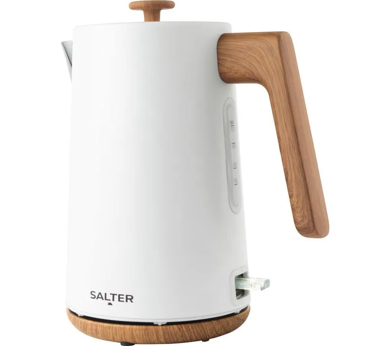 Salter Toronto EK5822 Jug Kettle - White, Brown,White