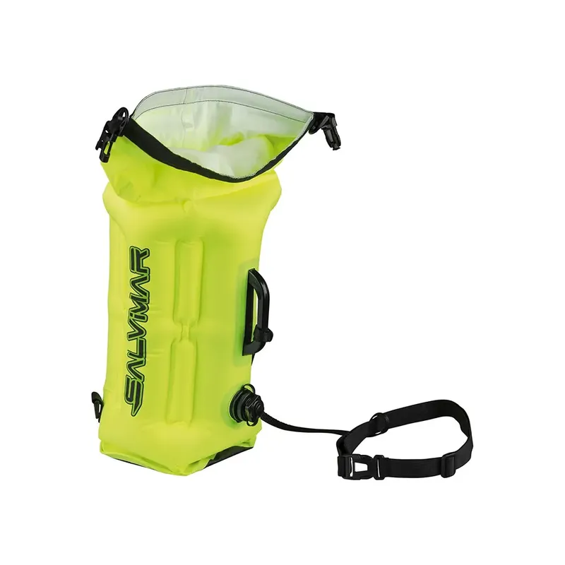 Salvimar Swimmy Buoy With Dry Bag 20 L Yellow 20L unisex