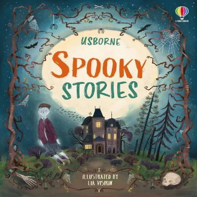 Sam Baer Spooky Stories Hardback Book Multicolor