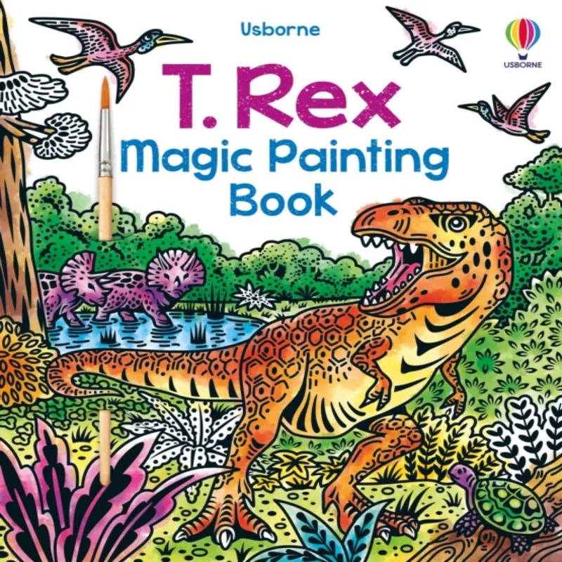 Sam Baer T. Rex Magic Painting Book