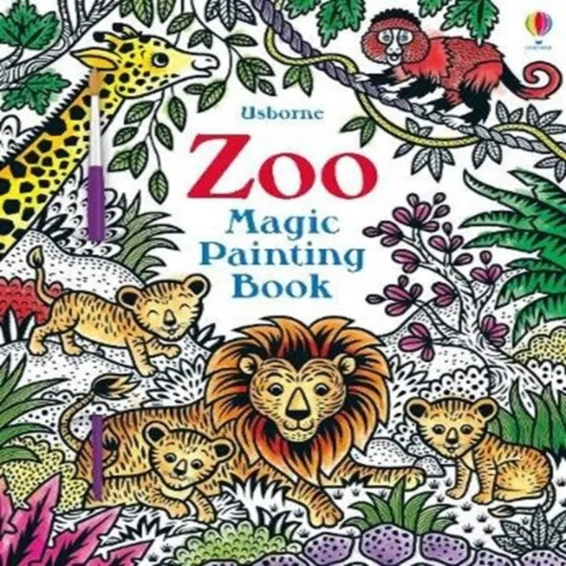 Federica Iossa Zoo Magic Painting Book