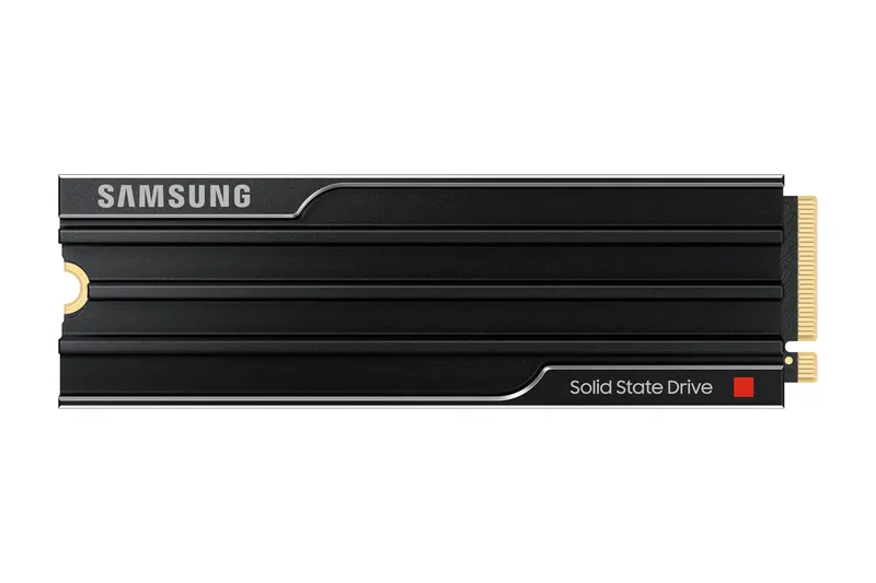 Samsung 9100 Pro with Heatsink, PCIe 5.0, NVMe M.2 SSD Black 1 TB