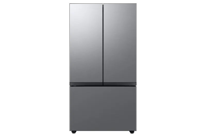 Samsung Bespoke AI 4 Door French Refrigerator Bespoke SpaceMaxTM 674L Silver 674 L