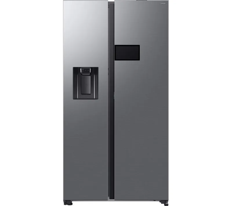 Samsung Bespoke AI Series 9 RS90F64EDTEU American-Style Smart Fridge Freezer - Silver/Grey