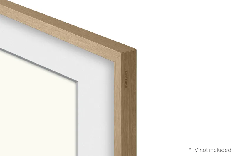 Samsung Customisable Modern Teak Bezel for The Frame 50