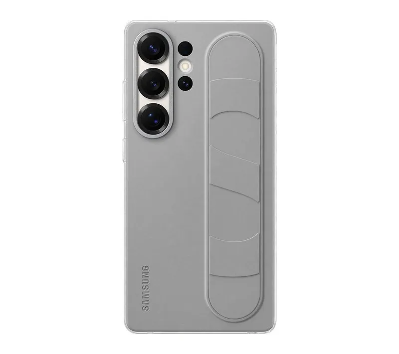 Samsung Galaxy S25 Ultra Grip Case - Grey, Silver/Grey