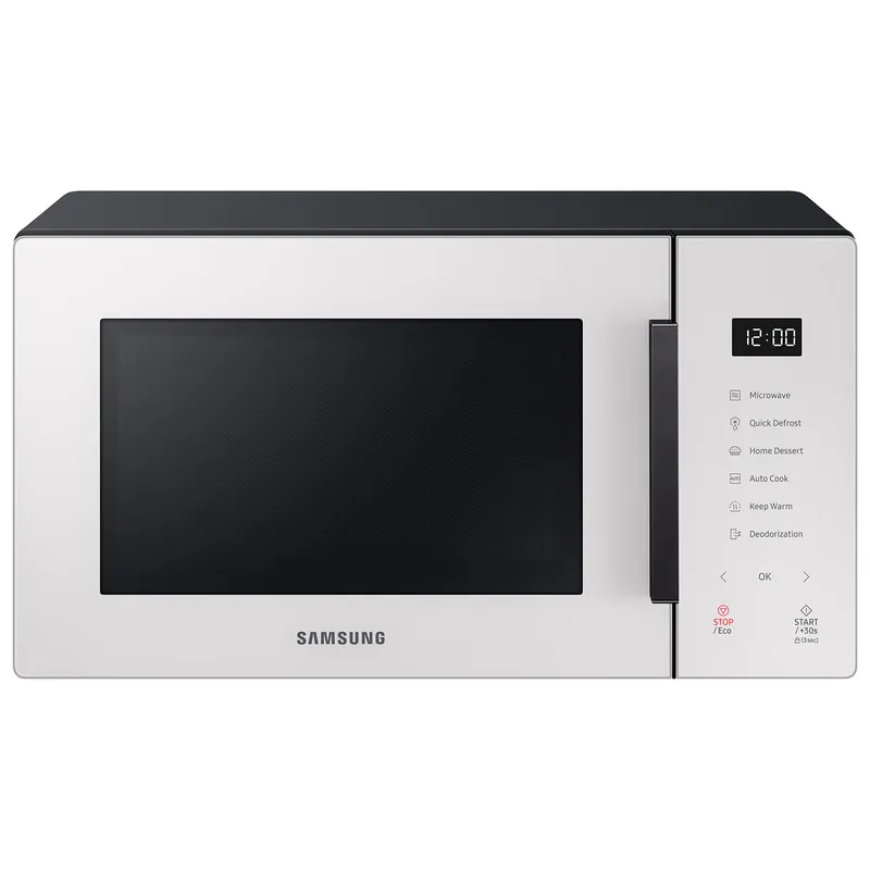 Samsung MS23T5018AE Microwave Oven in Cotta White 23L 800W