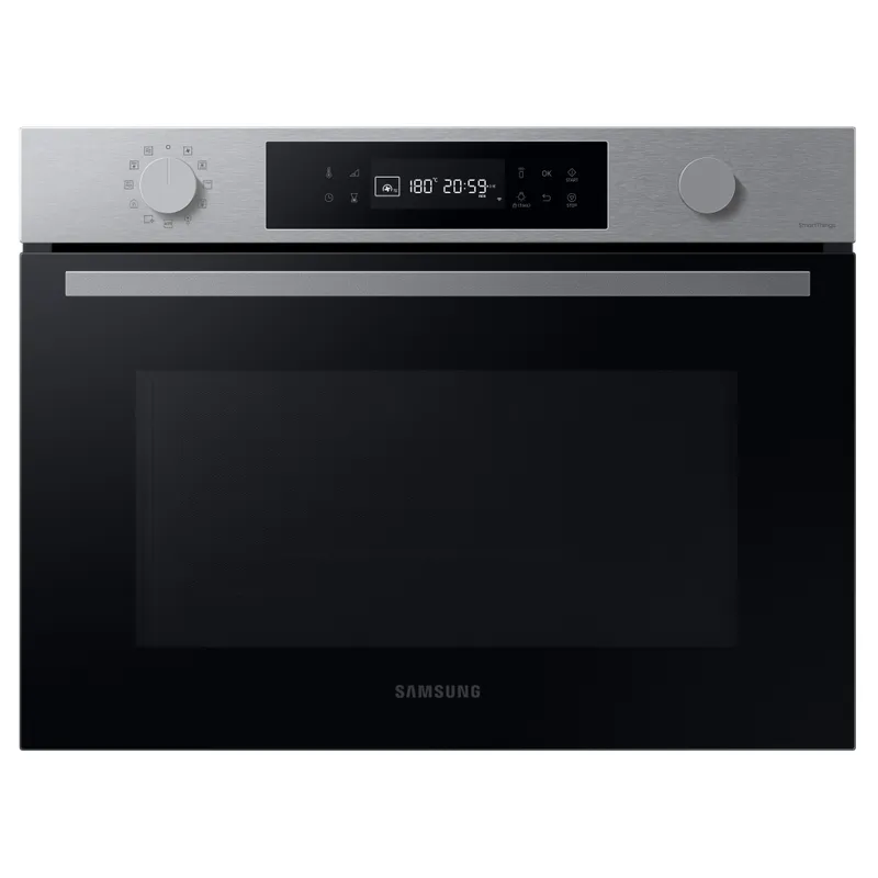Samsung Series 4 NQ5B4553FBS/U4 Built-in Compact Combination Microwave - Stainless Steel