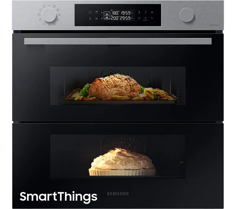 Samsung Series 4 Dual Cook Flex NV7B45205AS/U4 Electric Smart Oven - Stainless Steel