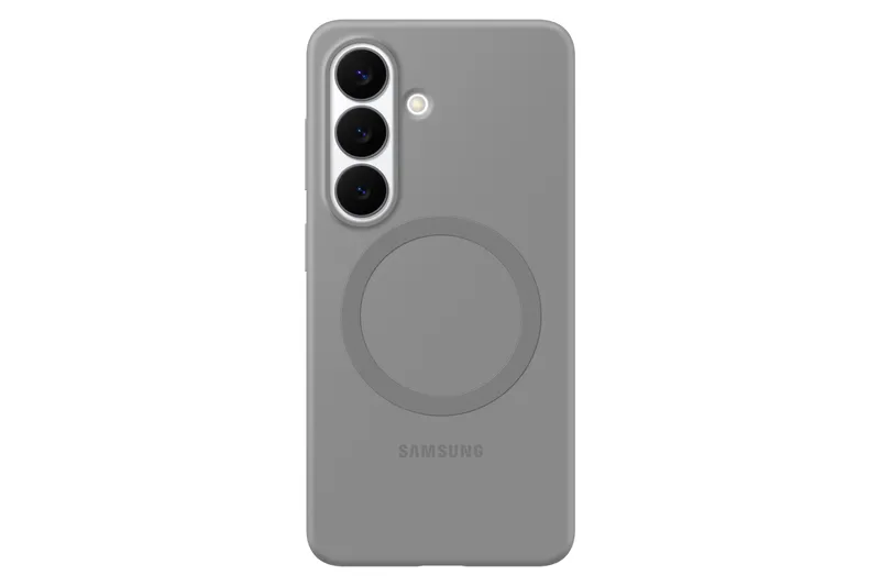 Samsung Silicone Magnet Case for Galaxy S26 Grey