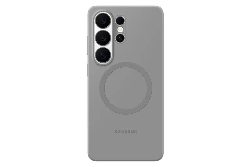 Samsung Silicone Magnet Case for Galaxy S26 Ultra Grey