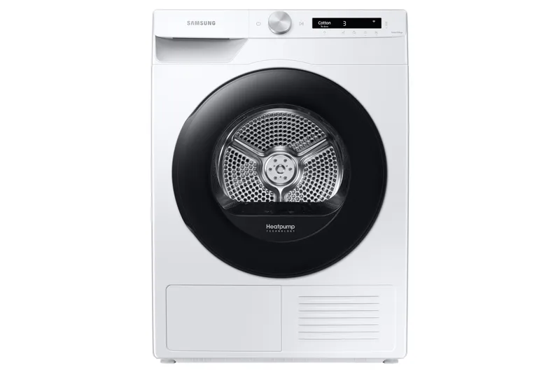 Samsung Tumble Dryer Series 5+ Optimal Dry 9KG White 9 kg