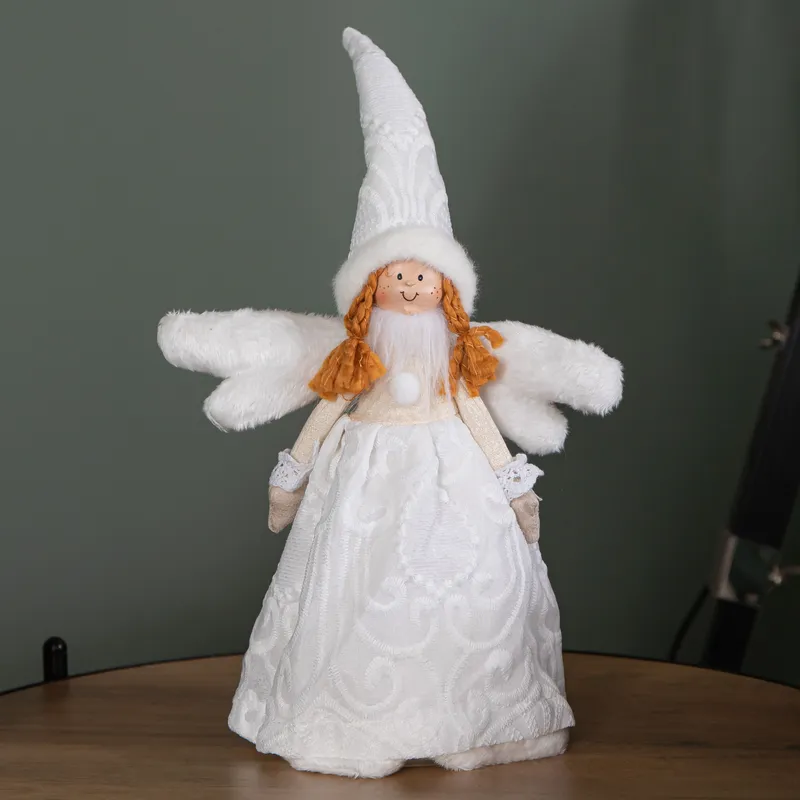 Premier Decorations 35cm Premier Christmas Tree Top Angel Decoration in White