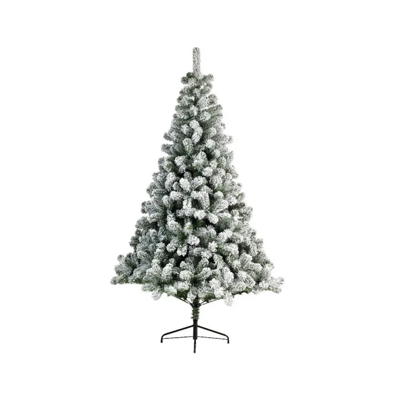 Samuel Alexander 4ft Snowy Imperial Pine White Green Fir Artificial Christmas Tree Green