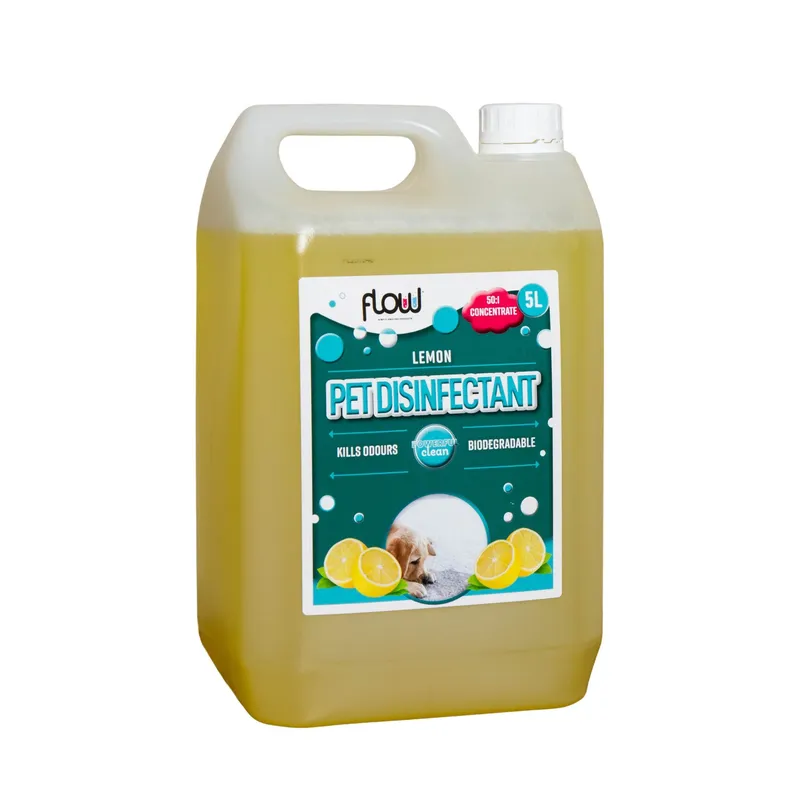 Samuel Alexander 5 Litre Lemon Scented Pet Disinfectant Cleaner