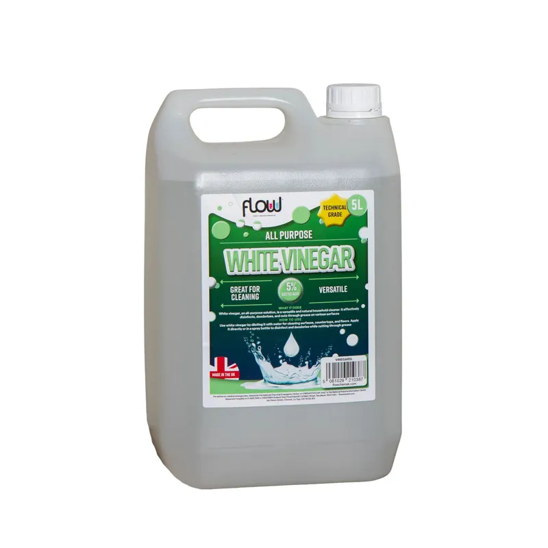 Samuel Alexander 5 Litres White Vinegar Household Cleaner in Clear Clear