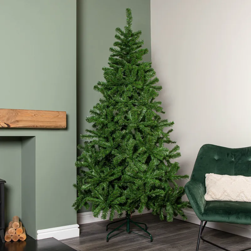Samuel Alexander 7ft Colorado Spruce Christmas Tree in Green with 763 tips