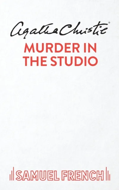 Samuel French Ltd Murder In The Studio