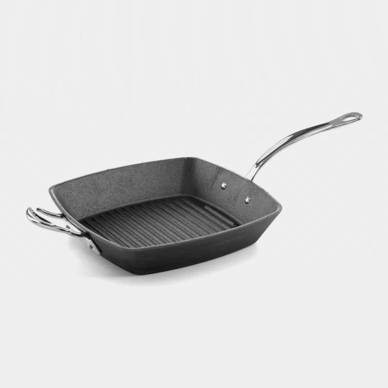 Recycled Cast Iron Griddle Pan, 26cm By Samuel Groves Size: 26cm