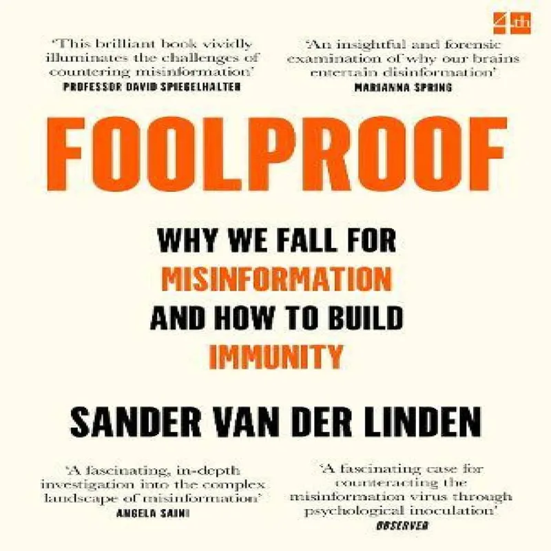 Sander van der Linden Foolproof PB : Why We Fall for Misinformation & How to Build Multicolor
