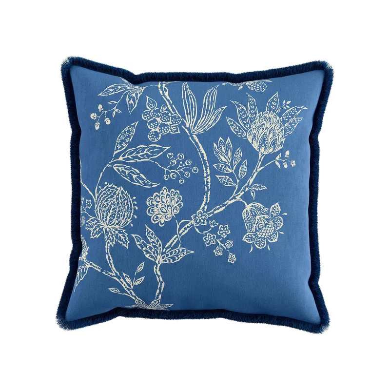 Sanderson Amanpuri/Jamilia Cushion 45cm x 45cm, Blue