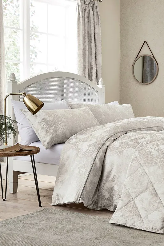 Sanderson Ashbee Double Duvet Cover Set, Cashmere