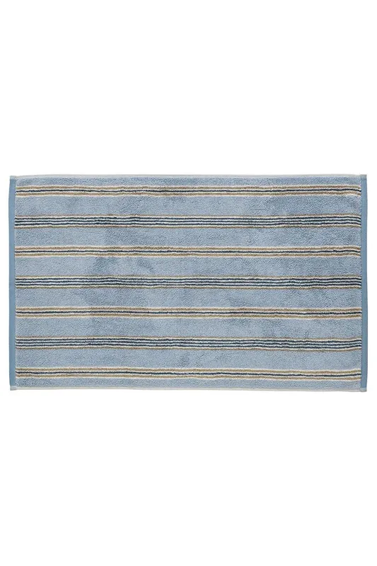 Sanderson 'Brecon Stripe' Cotton Towels in Midnight Midnight