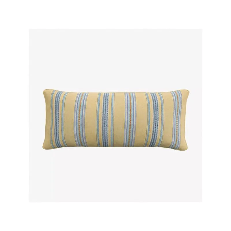 Sanderson 'Enys Garden' Cotton Cushion in Mustard - Mustard - Size: One Size