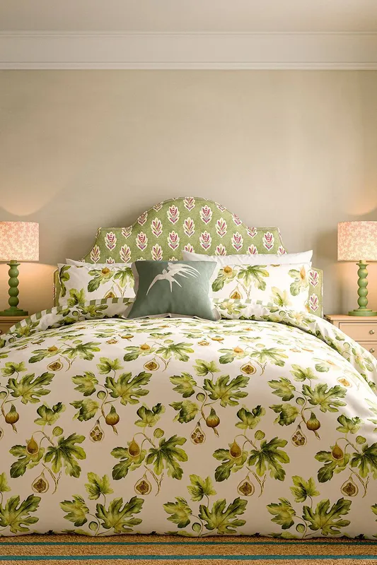 Sanderson Options Fig Harvest Cover Set Double Green
