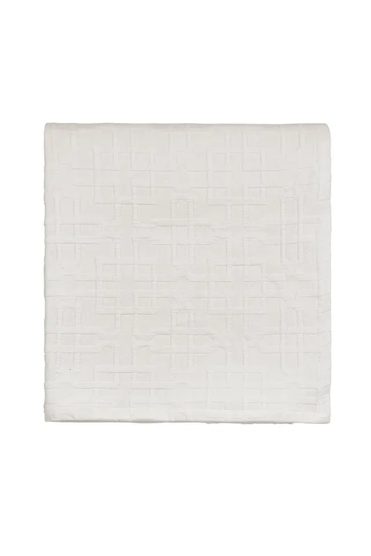 Sanderson 'Hampton Trellis' Throw 170X220cm in White - White - Size: One Size