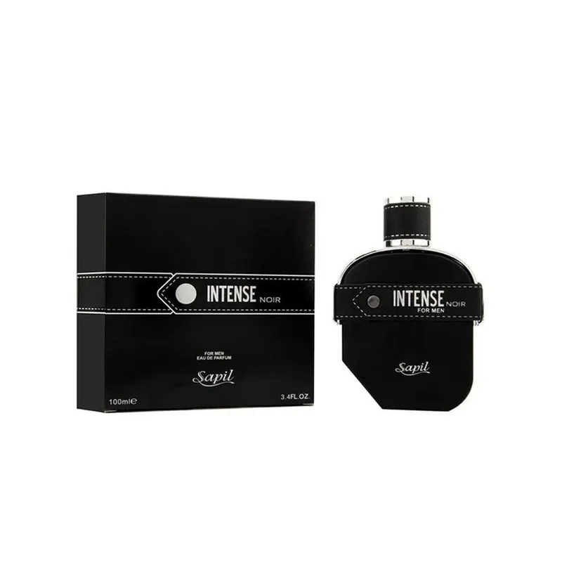 Sapil Intense Noir Eau de Parfum 100ml (3.4 oz) Men's in Black - Black