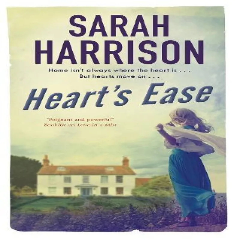Sarah Harrison Heart's Ease Paperback Book Multicolor