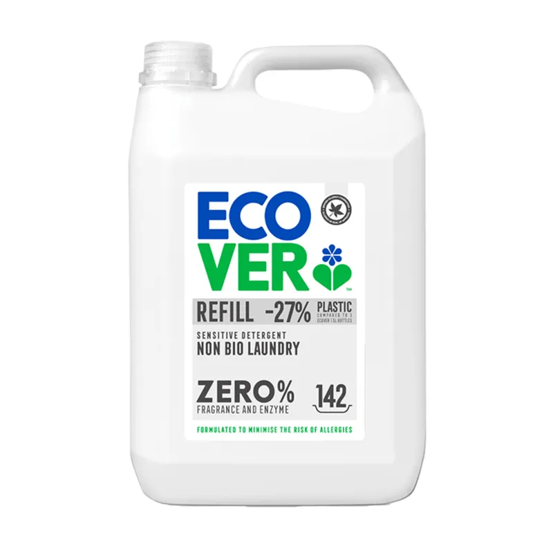 SC Johnson Ecover 4005368 Zero Non Bio Sensitive Laundry Detergent Refill 5L