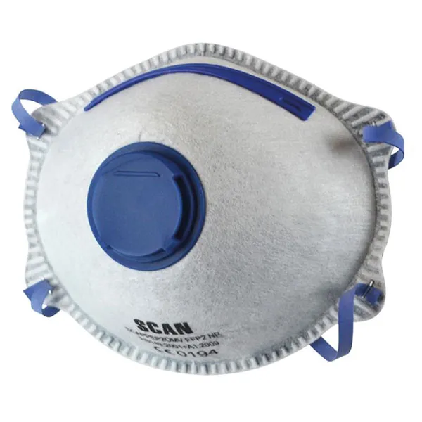 Scan 2ECBB2 Moulded Disposable Odour Mask Valved FFP2 Protection (...