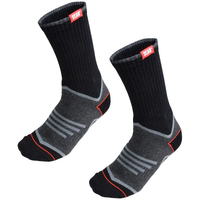 Work Socks Twin Pack - Scan
