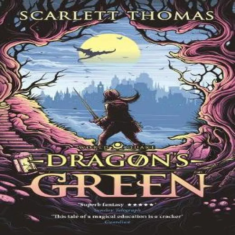 Scarlett Thomas Dragon's Green Paperback Book Multicolor
