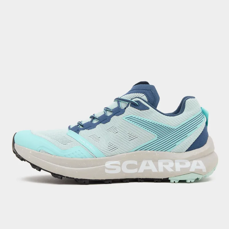 Scarpa Women Spin Planet Trainers Aqua-Nile Blue
