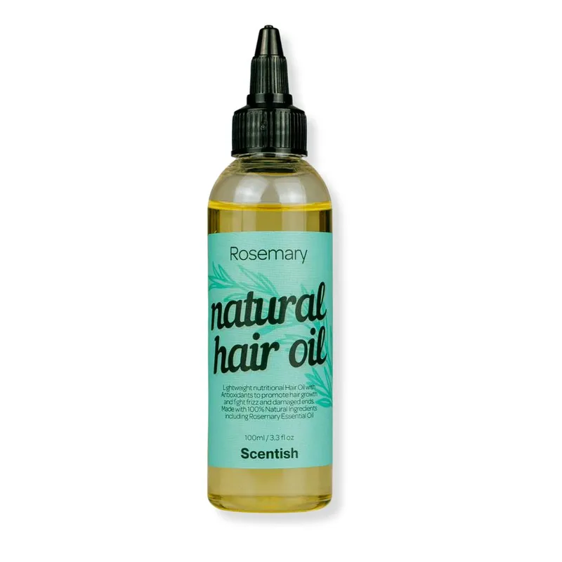 Scentish Women's Rosemary Hair Oil in Natural Size: 100ml Natural 100ml female