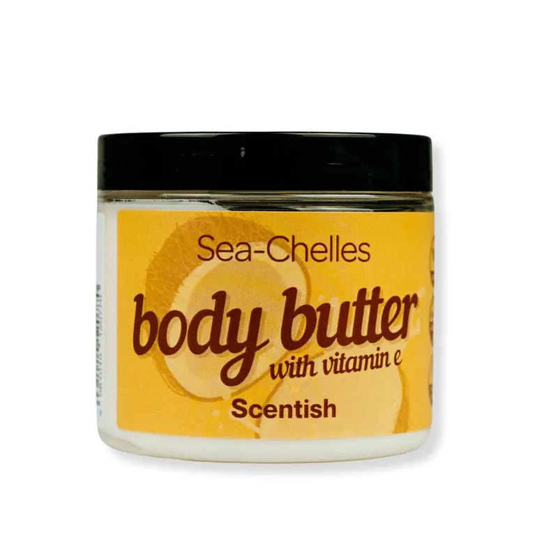 Scentish Unisex Sea-Chelles Body Butter in Natural Natural One Size female