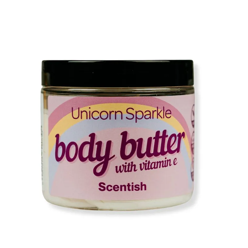 Scentish Unicorn Sparkle Body Butter in Natural Natural
