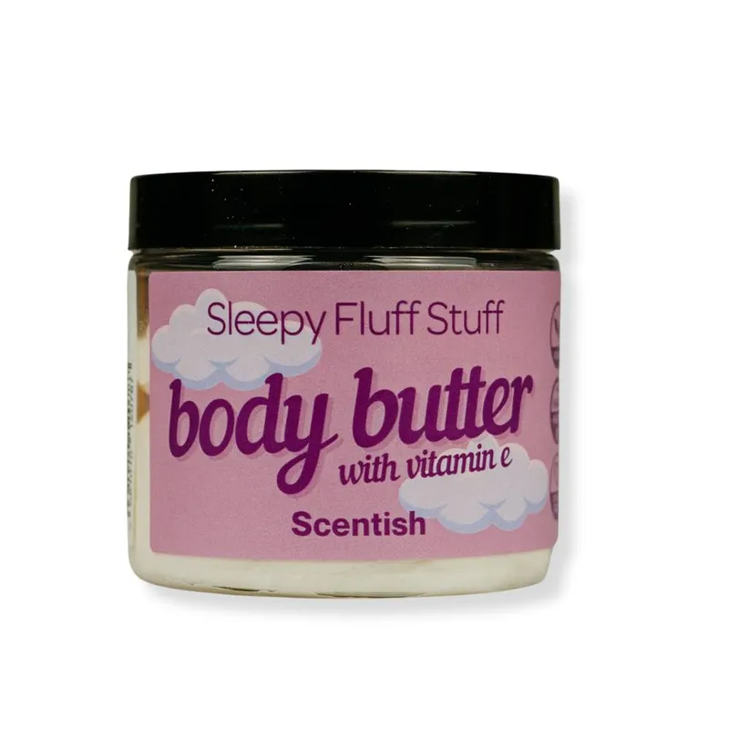 Scentish Unisex Sleepy Fluff Stuff Body Butter in Natural Natural female