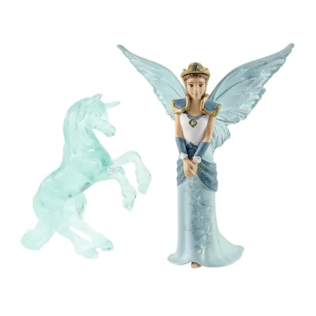 Schleich Hayaia Eyela & Unicorn Ice Sculpture