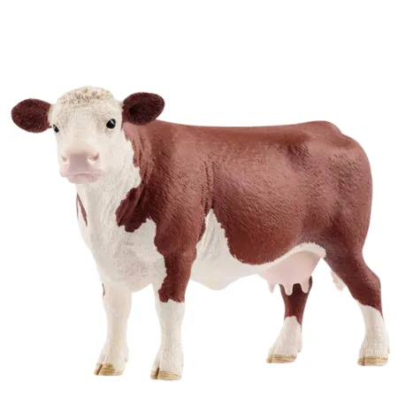 Schleich Hereford Cow Figure