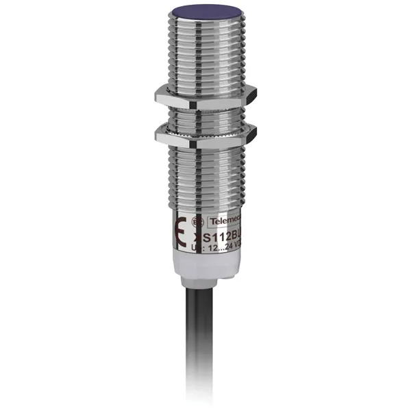 Schneider Electric Telemecanique XS612B1PAM12 Inductive detector xs6 cylindrical M12 SN 4mm