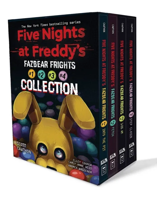 Scott Cawthon Fazbear Frights Four Book Boxed Set