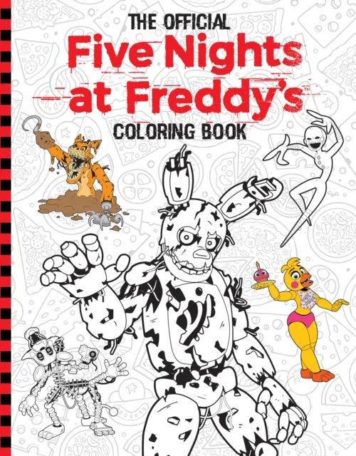 Scholastic US Official Five Nights At Freddy'S Coloring Book