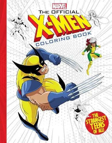 Scholastic US X-Men Coloring Book