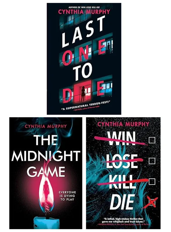 Last One To Die, Win Lose Kill Die & The Midnight Game: By Cynthia Murphy 3 Books Collection Set - Fiction - Paperback Scholastic