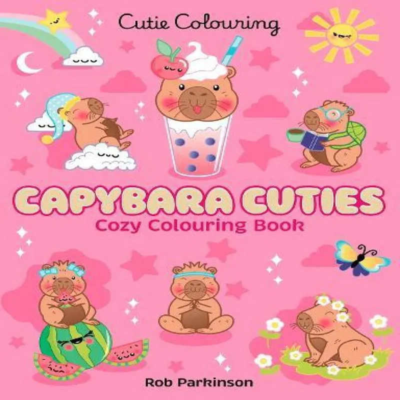Scholastic Capybara Cuties: Colouring Book