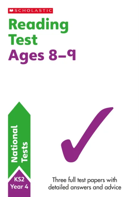 Scholastic Reading Tests Ages 8-9
